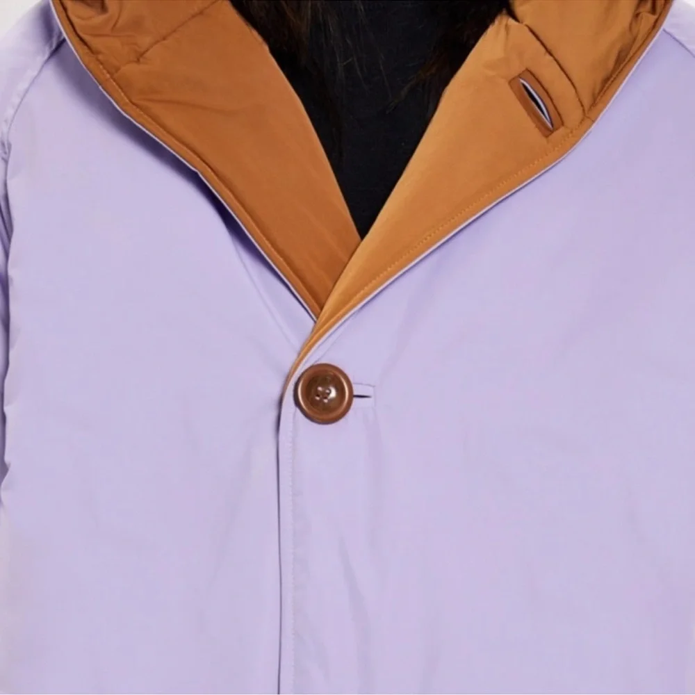 OOF wear oofwear OOF
REVERSIBLE WARM LILAC/TERRACOTTA JACKET - Picture 6 of 6